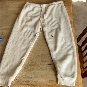 Cream colored Soft Joggers